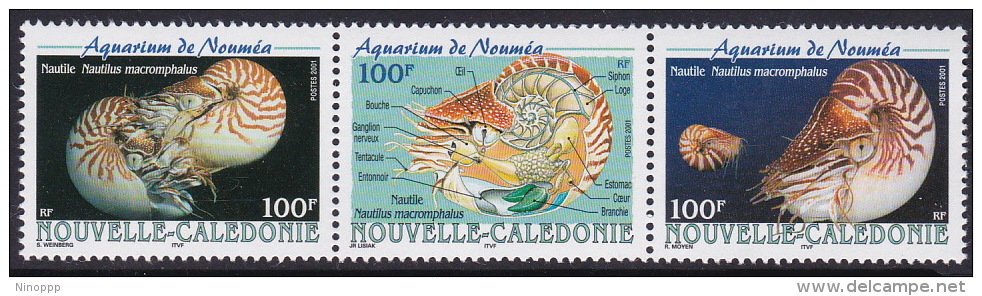 New Caledonia 2001 Noumea Aquarium MNH - Oblitérés