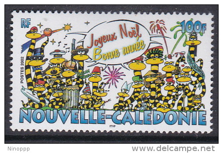 New Caledonia 2002 Christmas MNH - Usados