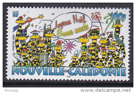 New Caledonia 2002 Christmas MNH - Gebruikt