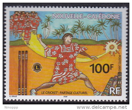 New Caledonia 2002 Cricket MNH - Oblitérés