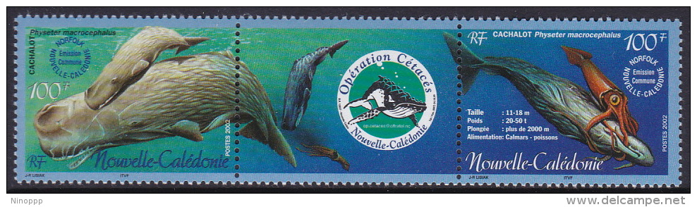 New Caledonia 2002 Operation Cetacean MNH - Gebruikt
