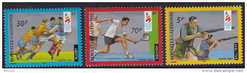 New Caledonia 2003 12th South Pacific Games MNH - Oblitérés