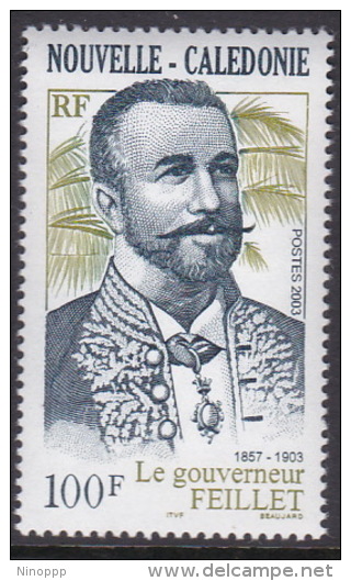 New Caledonia 2003 Governor Paul Feillet MNH - Usati