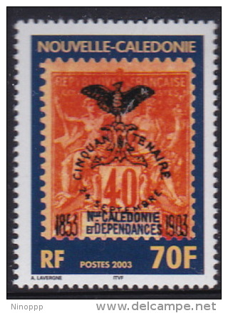 New Caledonia 2003 Jubilee Issue Centenary MNH - Usados