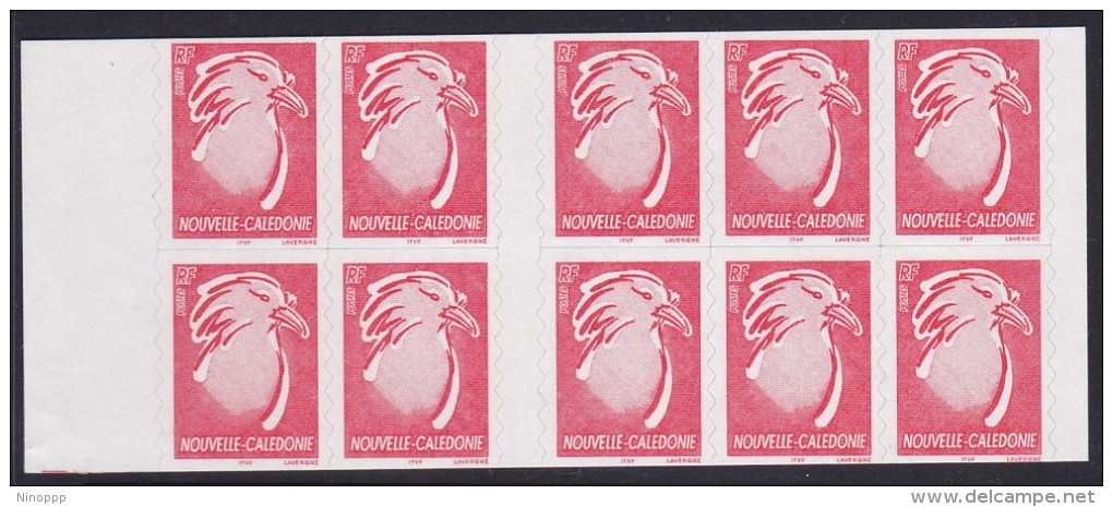 New Caledonia 2003 Kagu Booklet Pane MNH - Oblitérés