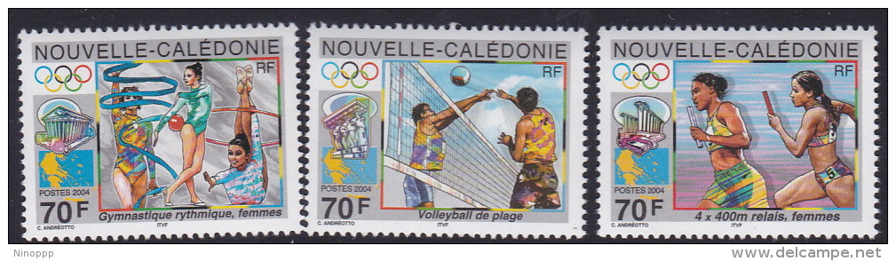New Caledonia 2004 Olympic Games MNH - Usados