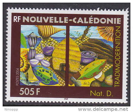 New Caledonia 2004 Painting Tradimodern MNH - Usati