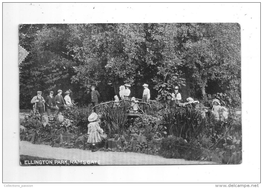 Cp ,Angleterre , RAMSGATE , Ellington Park , Voyagée 1905 - Ramsgate