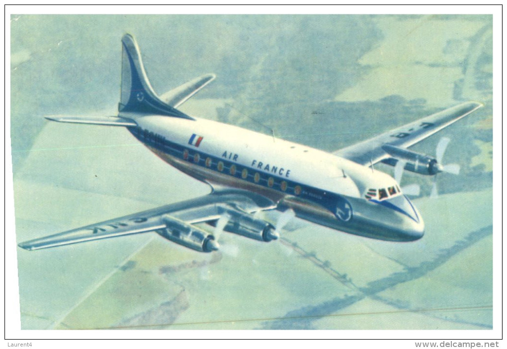 (PAR 699) Avion Air France Vickers Viscount - 1946-....: Moderne