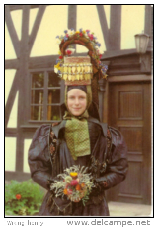 Altenburg - Altenburger Brauttracht Mit Hormt - Altenburg