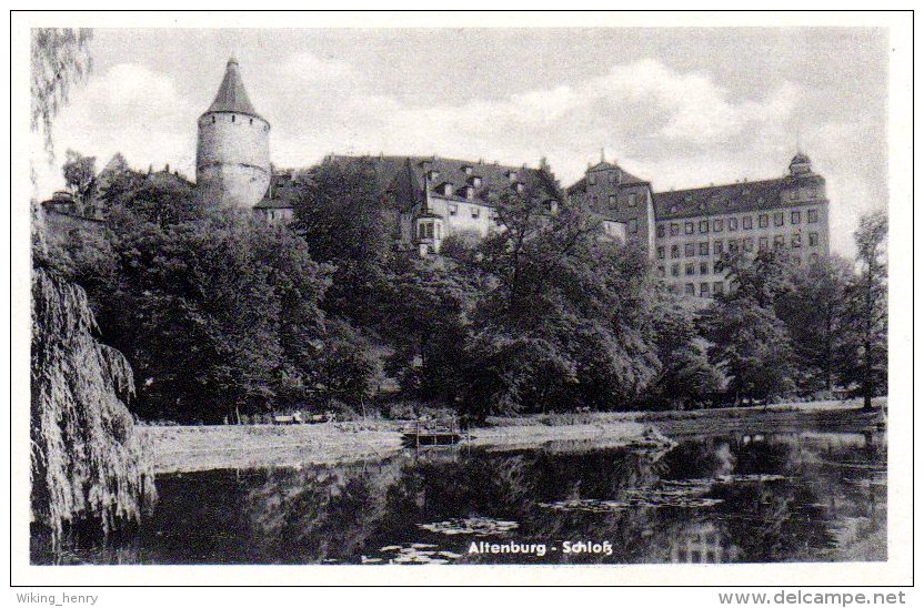 Altenburg - S/w Schloß 1 - Altenburg