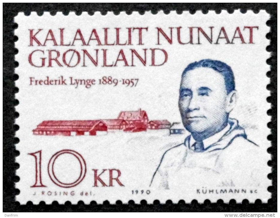 Greenland 1990   MiNr.209  MNH (**)  ( Lot L   2272 ) - Unused Stamps