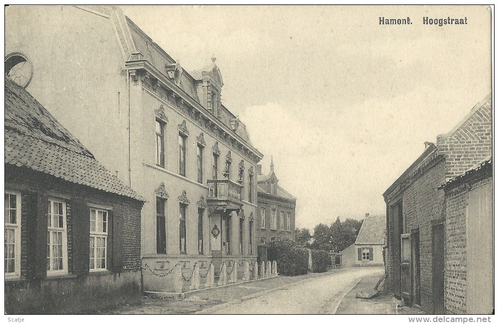 Hamont.     Hoogstraat;  1913 - Hamont-Achel