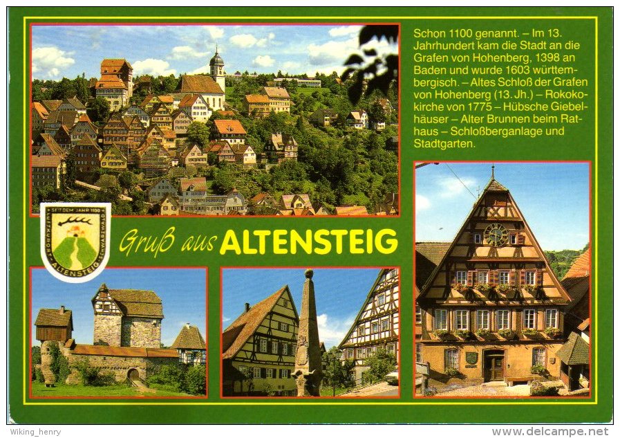 Altensteig - Mehrbildkarte 1 - Altensteig