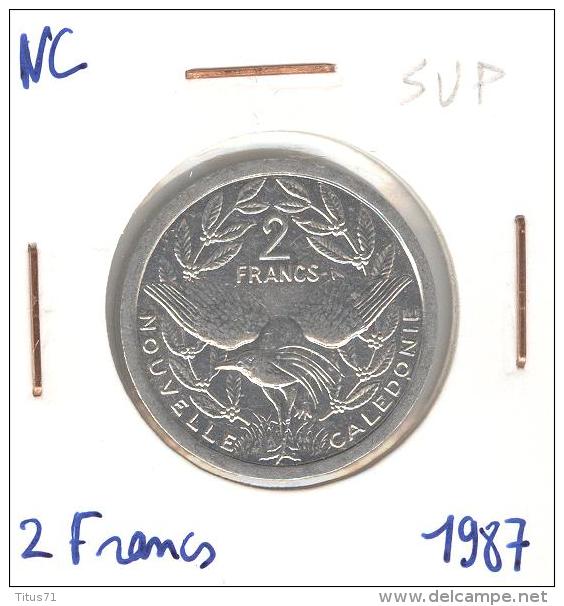 2 Francs Nouvelle Calédonie / New Caledonia 1987 SUP - Nouvelle-Calédonie