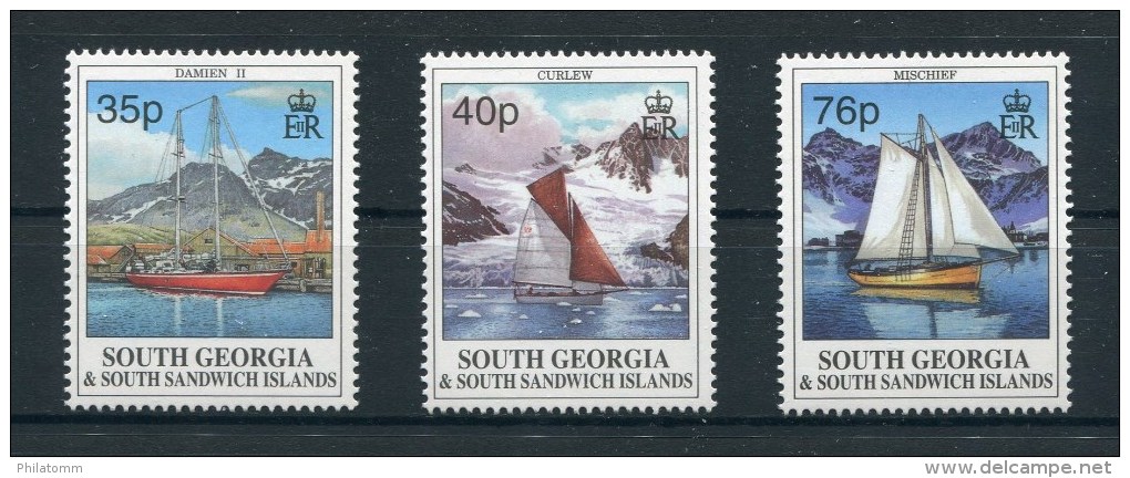 Südgeorgien - Mi.Nr. 274 / 277 - "Tourismus" ** / MNH (aus Dem Jahr 1998) - Zuid-Georgia