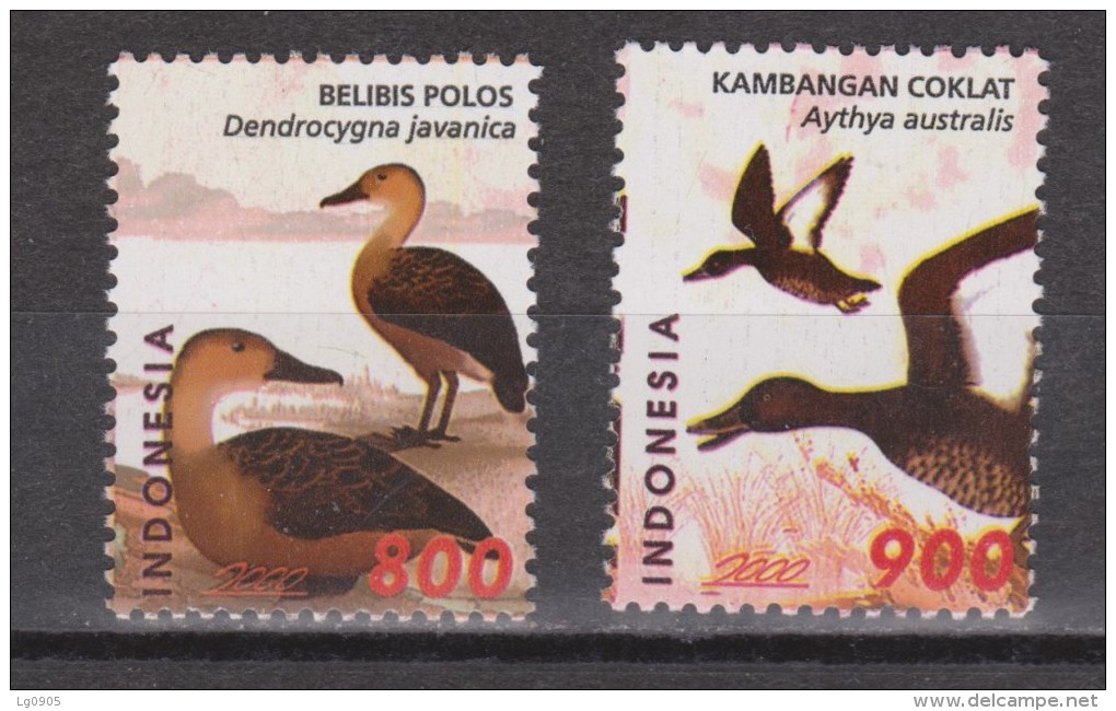 Indonesie, Indonesia Nr.2090-2091 MNH ; Eend, Duck, Canard, Pato - Eenden