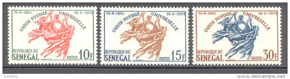 Senegal 1963 - Michel 264 - 266 ** - Senegal (1960-...)