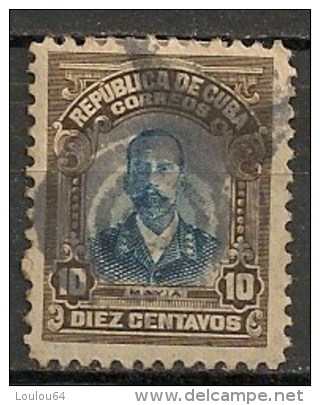 Timbres - Amérique - Cuba - 1910 - 10 C. - - Gebraucht