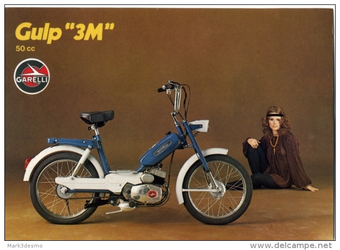 Garelli GULP 3M 50 1971 Depliant Originale Genuine Brochure Prospekt - Motorräder