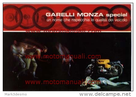 Garelli MONZA SPECIAL 50 1967 Depliant Originale Genuine Brochure Prospekt - Motorräder