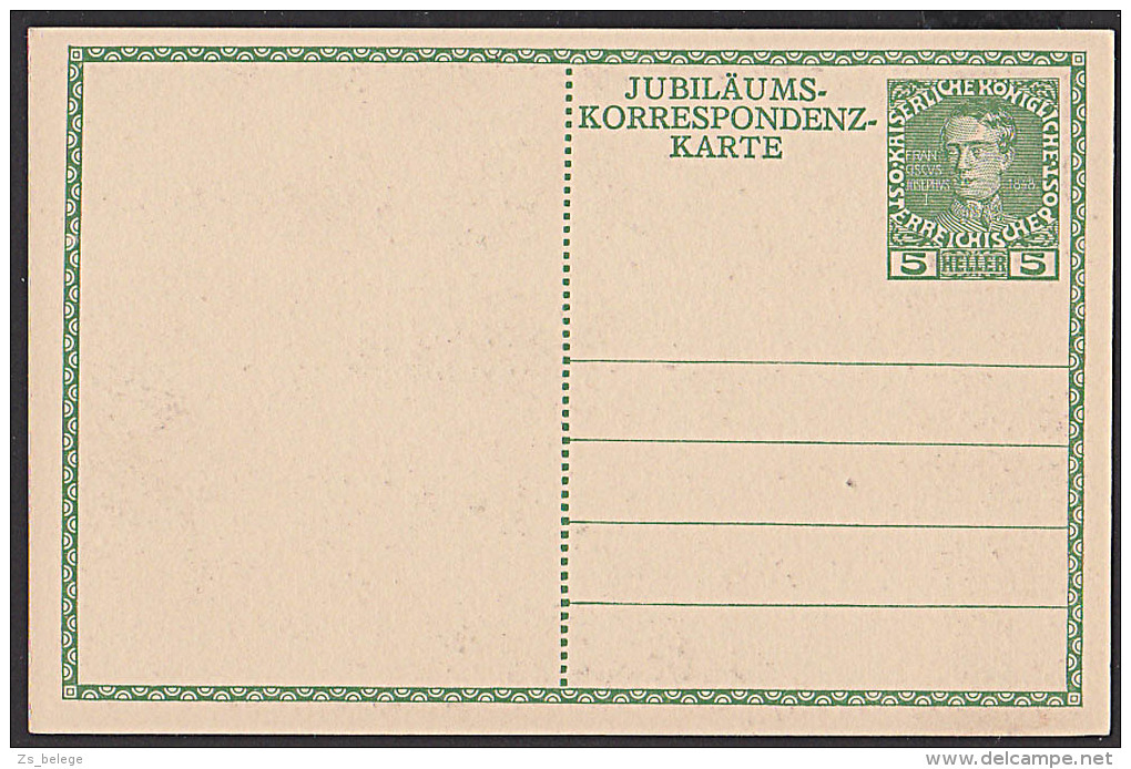 Jubiläums-Korrespondenz- Karte 5 Heller 1848 - 1908 Kaiser Franz Josef Franciscus Josephus - Briefe U. Dokumente