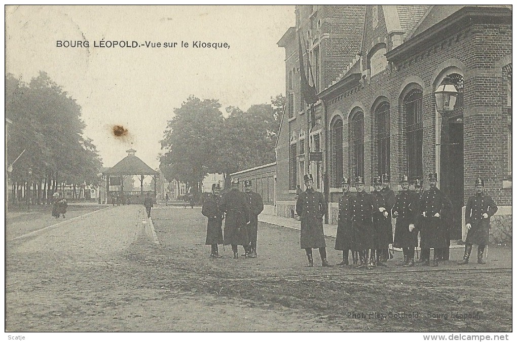 Bourg Léopold.  -   Vue Sur Le Kiosque;   1911 - Leopoldsburg