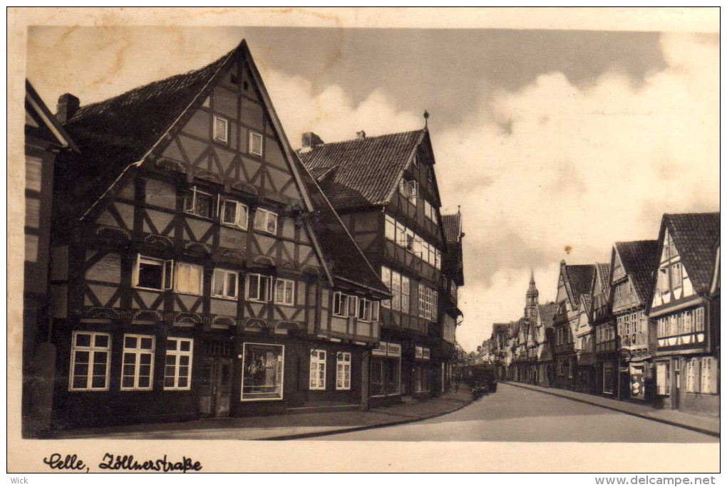 AK Celle, Zöllnerstraße  Celle Bei Wathlingen    -selten !!! - Celle