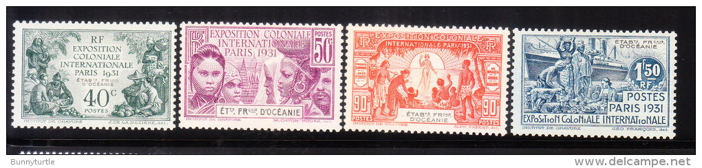 French Polynesia 1931 Colonial Exposition Issue Mint - 1931 Exposition Coloniale De Paris