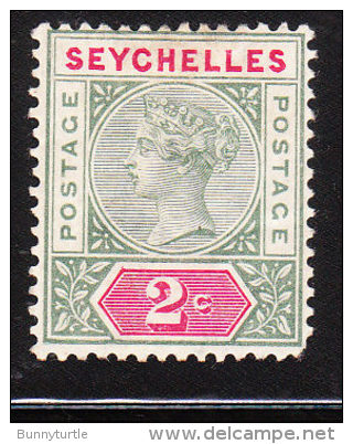 Seychelles 1890-1900 Queen Victoria 2c Mint - Seychellen (...-1976)