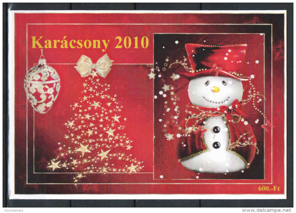 Hungary 2010. Christmas Commemorative Sheet Special Catalogue Number: 2010/51. - Herdenkingsblaadjes