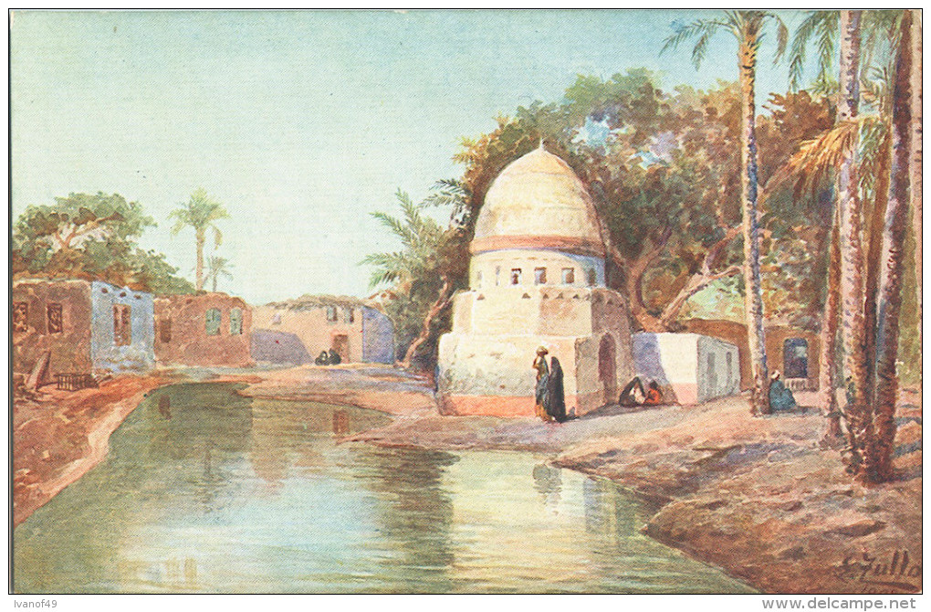 EGYPTE - CPA - SCENE ORIENTALISTE Illustration ZUTTO - Femmes -  Ancienne Carte Postale Couleur - Assuan