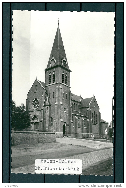 BAELEN: St Hubertuskerk, Niet Gelopen Postkaart (Uitg Moons) (GA18825) - Balen