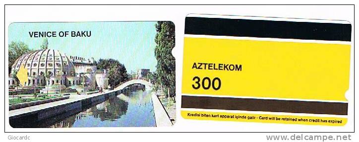 AZERBAIJAN  - ALCATEL AZTELEKOM -   VENICE OF BAKU  -  USATA° (USED)  -  RIF. 291 - Aserbaidschan