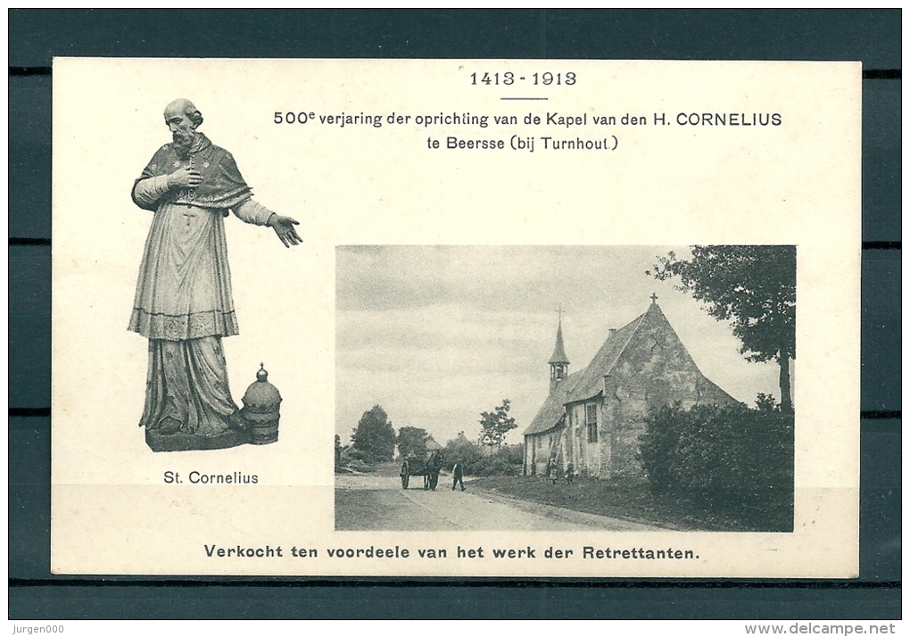 BEERSSE: 500e Verjaring Der Oprichting Van De Kapel, Niet Gelopen Postkaart  (GA18842) - Beerse