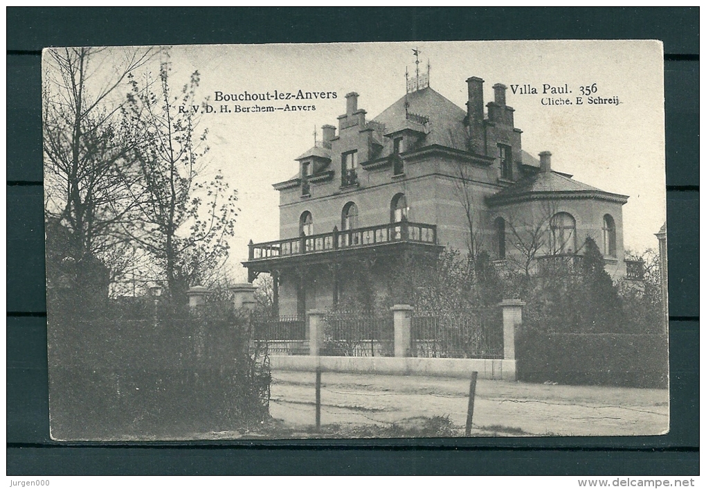 BOUCHOUT: Villa Paul, Niet Gelopen Postkaart (Uitg Hermans) (GA18912) - Boechout