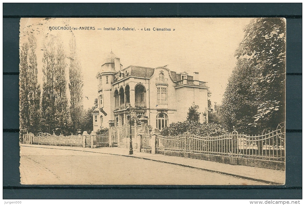 BOUCHOUT: Institut St Gabriel, Gelopen Postkaart 1925 (Uitg Desaix) (GA18917) - Boechout