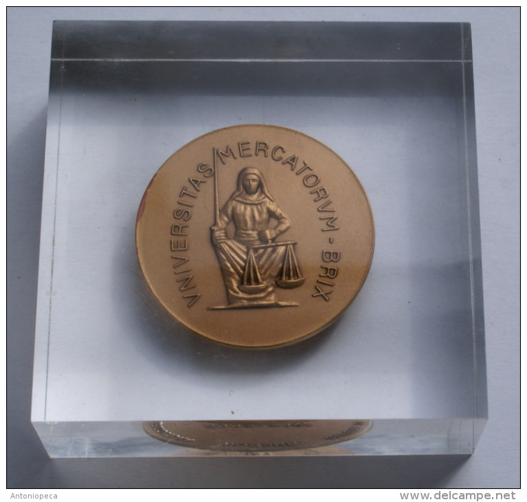 ITALIA - FERMACARTE DELLA "UNIVERSITAS MERCATORUM BRIX" BRESCIA - Paper-weights