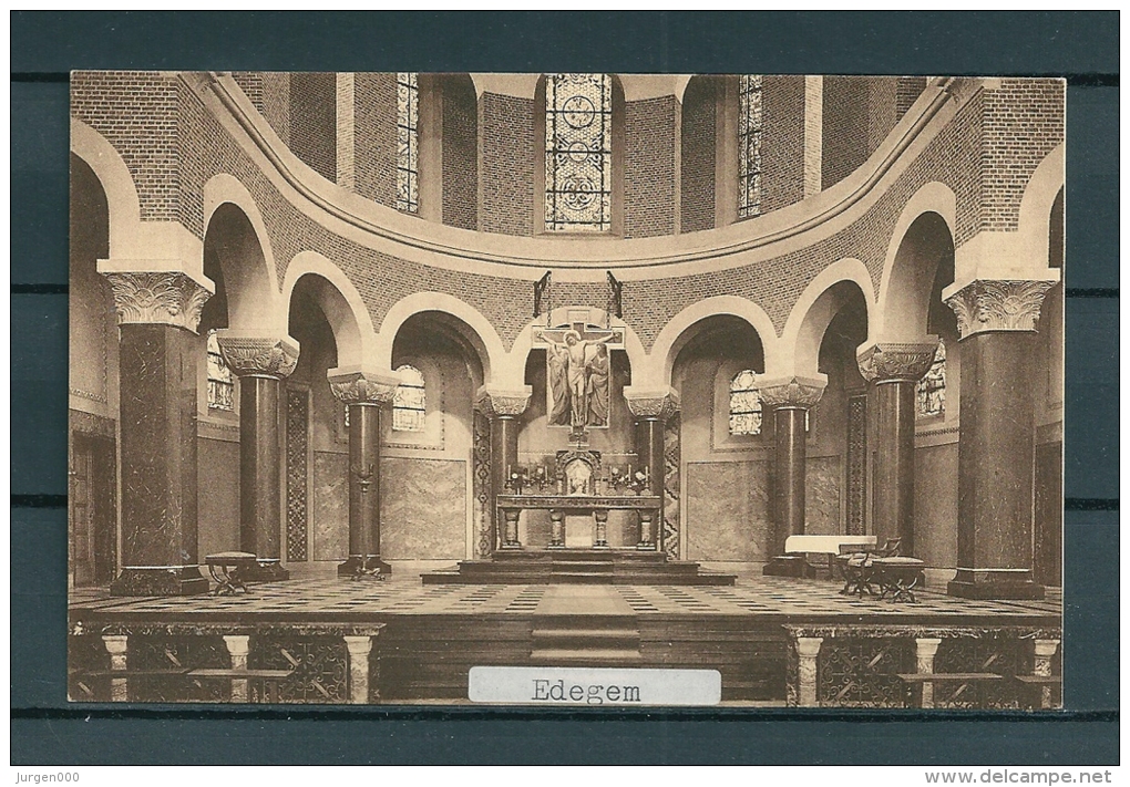 EDEGEM: Kerk Van O.L.V Het Klooster, Gelopen Postkaart (Uitg Thill) (GA19121) - Edegem