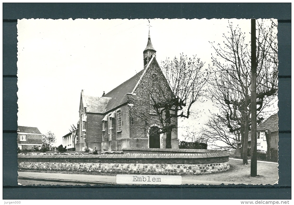 EMBLEN: Allierse Kapel, Niet Gelopen Postkaart (Uitg Vermeulen) (GA19144) - Ranst