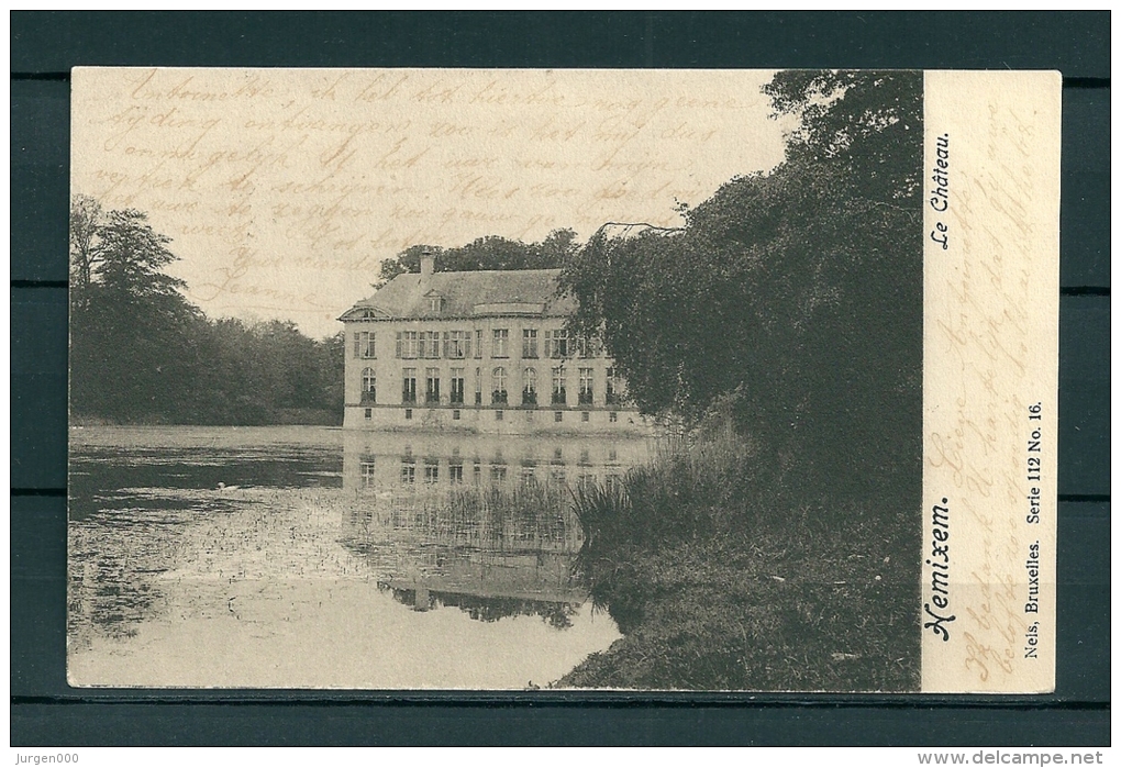 HEMIXEM: Le Chateau, Gelopen Postkaart 1903 (Uitg Nels) (GA19284) - Hemiksem