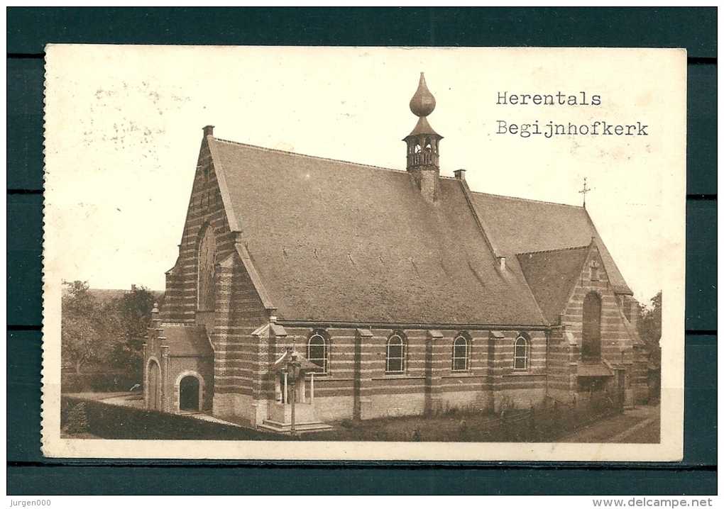 HERENTHALS: Begijnhofkerk, Niet Gelopen Postkaart (GA19296) - Herentals