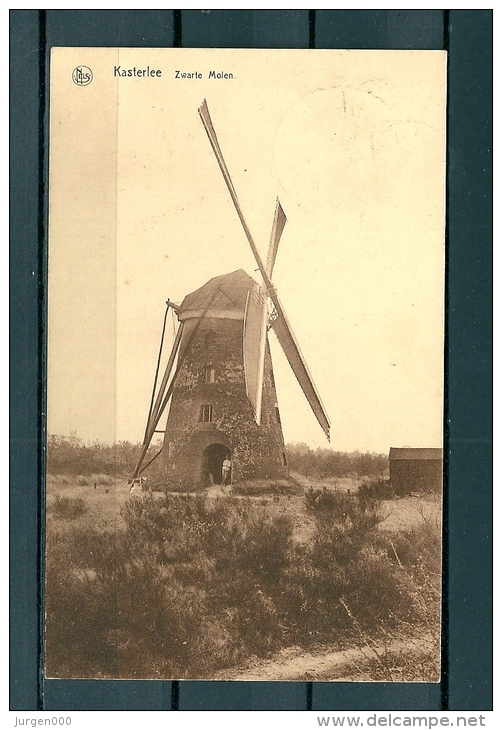 KASTERLEE: Zwarte Molen, Gelopen Postkaart (Uitg Beersmans) (GA19556) - Kasterlee