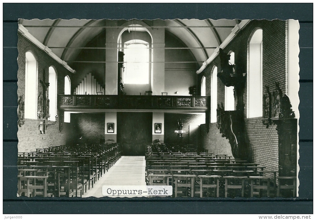 OPPUURS: Binnenzicht Van De Kerk, Niet Gelopen Postkaart (Uitg Focilux) (GA19714) - Sint-Amands