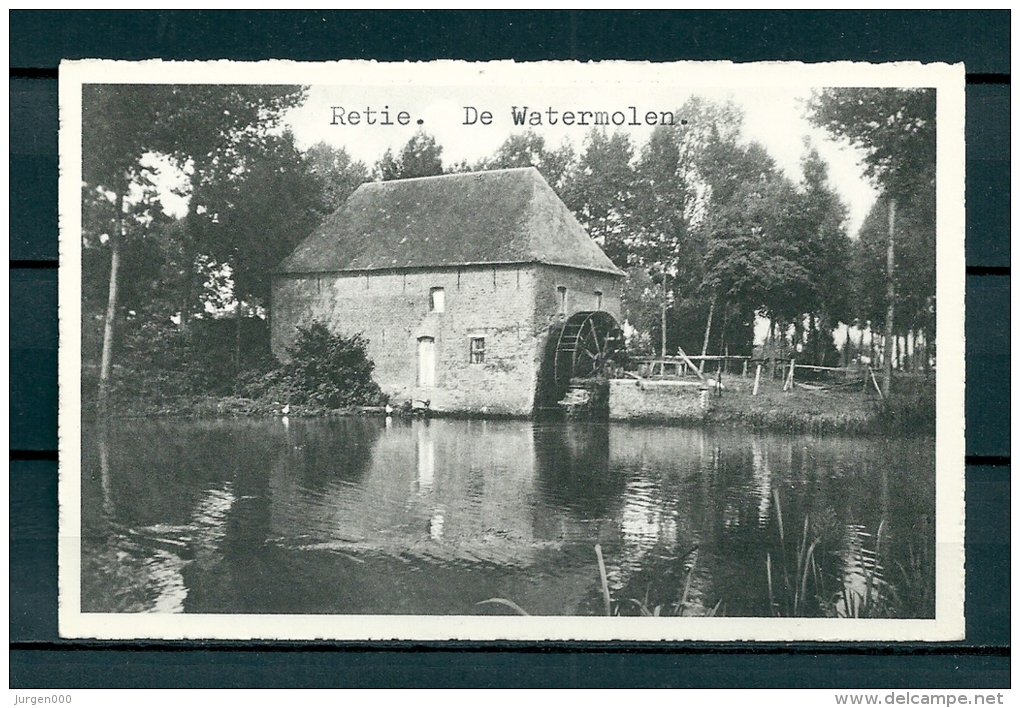 RETIE: De Watermolen, Niet Gelopen Postkaart (Uitg Huis Jeanne Goris) (GA19829) - Retie