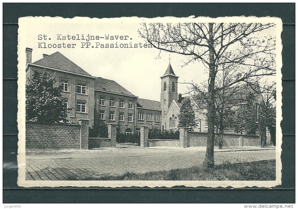 ST KATELIJNE WAVER: Klooster PP Passionisten, Niet Gelopen Postkaart (Uitg Hens Hofmans) (GA19871) - Sint-Katelijne-Waver