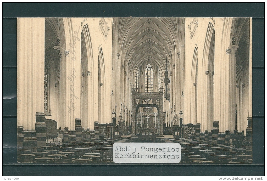 TONGERLOO: Kerkbinnenzicht, Niet Gelopen Postkaart (Uitg Nels) (GA19928) - Westerlo