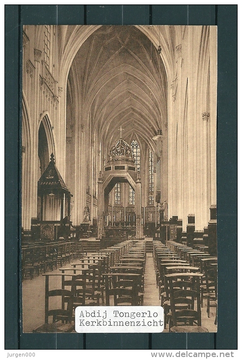 TONGERLOO: Kerkbinnenzicht, Niet Gelopen Postkaart (Uitg Nels) (GA19930) - Westerlo