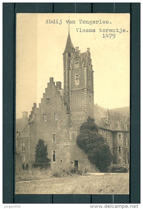 TONGERLOO: Vlaams Torentje, Gelopen Postkaart 1931 (Uitg Euch Bureau) (GA19933) - Westerlo
