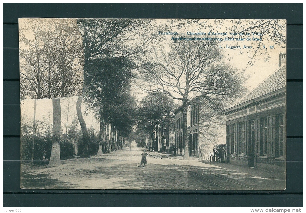 TURNHOUT: Chaussee D'Anvers, Gelopen Postkaart (Uitg Lagaert) (stuk Van Postkaart) (GA19983) - Turnhout